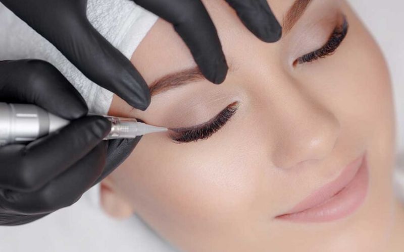 Bí Quyết Phun Mí Không Sưng Không Lem Mực Cho Chủ Tiệm 7 Phun xăm mí mắt - Giải pháp làm đẹp mắt an toàn và lâu dài