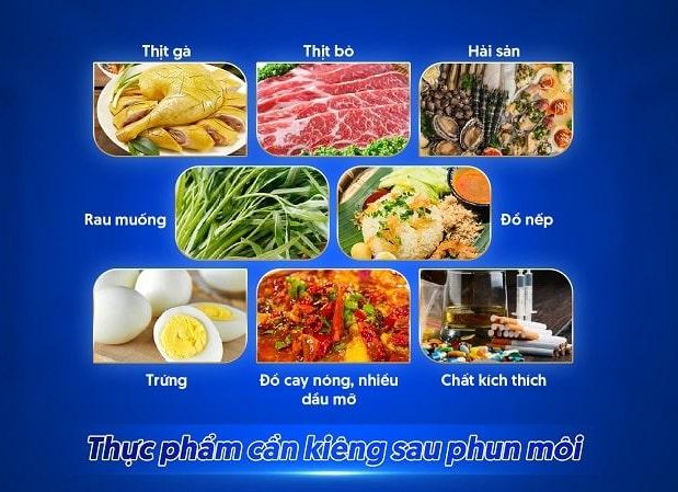 Chăm Sóc Môi Sau Khi Phun Toàn Tập Lên Màu Chuẩn Đẹp 3 Phun môi kiêng ăn gì? Hướng dẫn chăm sóc sau phun môi
