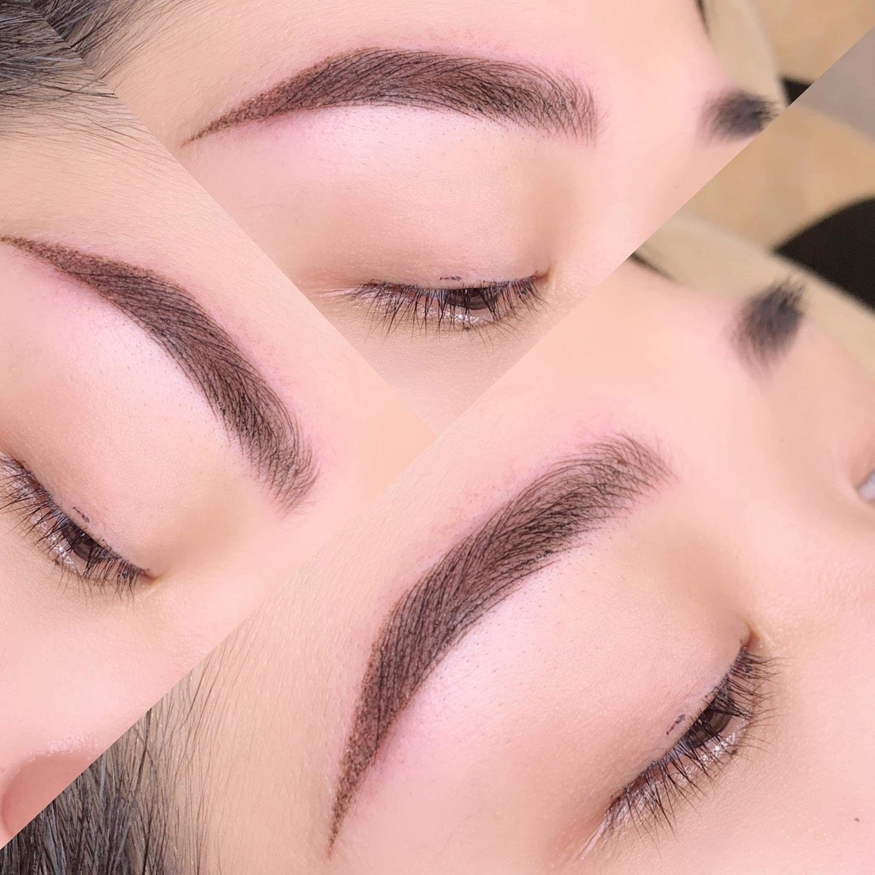 Kỹ Thuật Phun Mày Ombre, Nền Tảng Vững Để Kinh Doanh 7 Phun chân mày OMBRE Shading - HƯƠNG MY - Chuyên Đào Tạo Nối Mi, Làm Móng, Phun Xăm